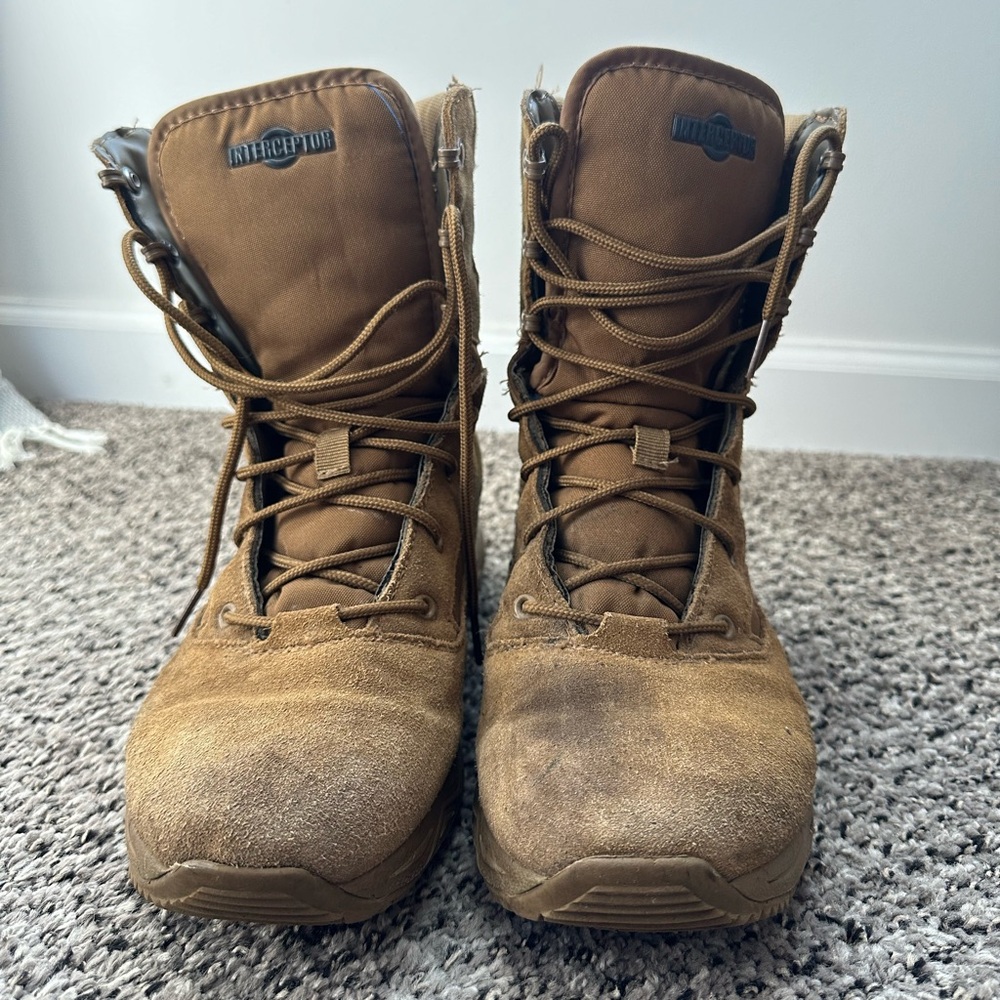 Interceptor Tactical Soft Toe Suede Boots